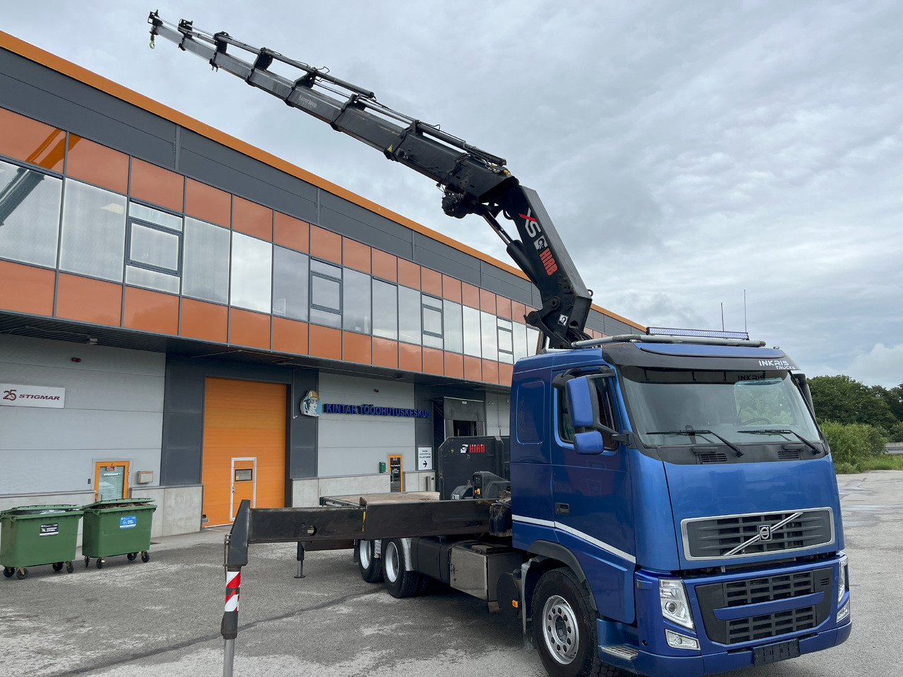 Xe cẩu tự hành Volvo FH12 6x2 + CRANE HIAB XS 422 E6: hình 16