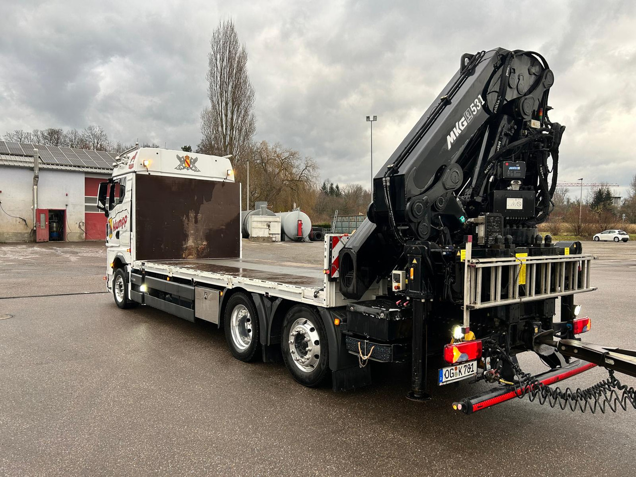 Xe tải thùng lửng/ Phẳng MAN TGX 500: hình 6