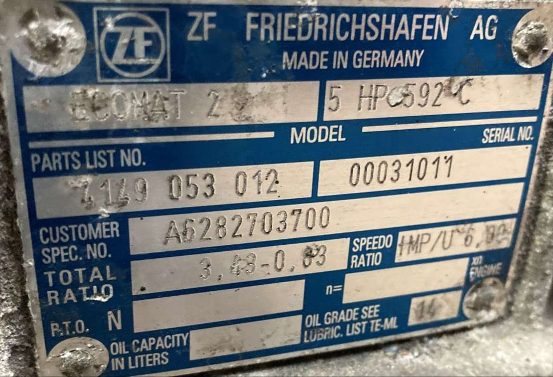 ZF Getriebe ZF 5HP 592C 5HP592C 4149053012 Mercedes Citaro Ecomat 2 - Hộp số cho Xe bus: hình 2 ZF Getriebe ZF 5HP 592C 5HP592C 4149053012 Mercedes Citaro Ecomat 2 - Hộp số cho Xe bus: hình 2