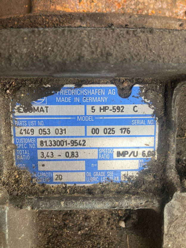 ZF Getriebe ZF 5HP 592C 5HP592C 4149053031 MAN A21 A23 Ecomat - Hộp số cho Xe bus: hình 2 ZF Getriebe ZF 5HP 592C 5HP592C 4149053031 MAN A21 A23 Ecomat - Hộp số cho Xe bus: hình 2