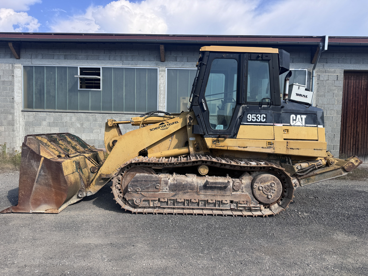 CATERPILLAR 953 C - Máy xúc lật bánh xích: hình 1 CATERPILLAR 953 C - Máy xúc lật bánh xích: hình 1