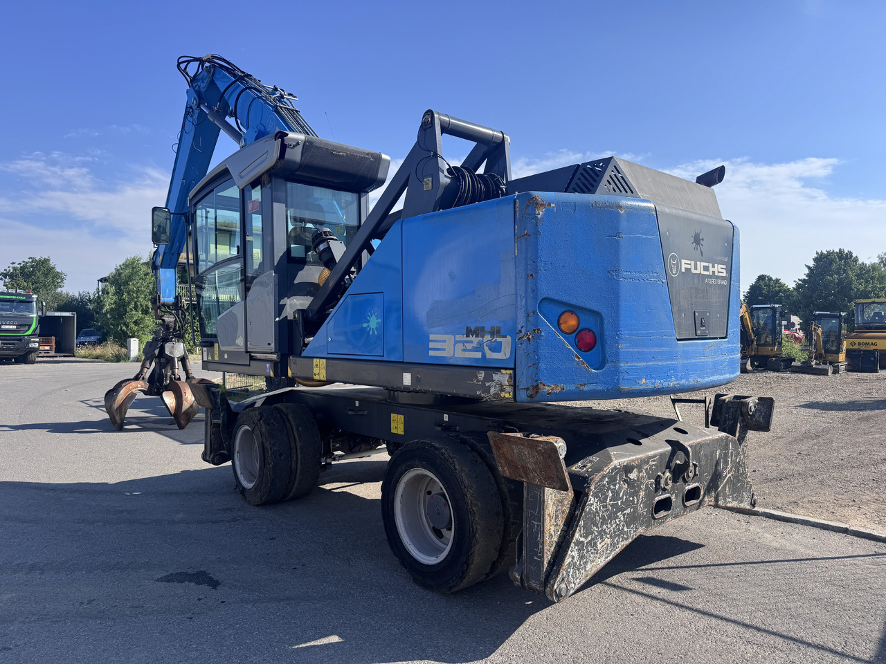 FUCHS MHL 320 F - Máy cạp rác/ Công nghiệp: hình 3 FUCHS MHL 320 F - Máy cạp rác/ Công nghiệp: hình 3