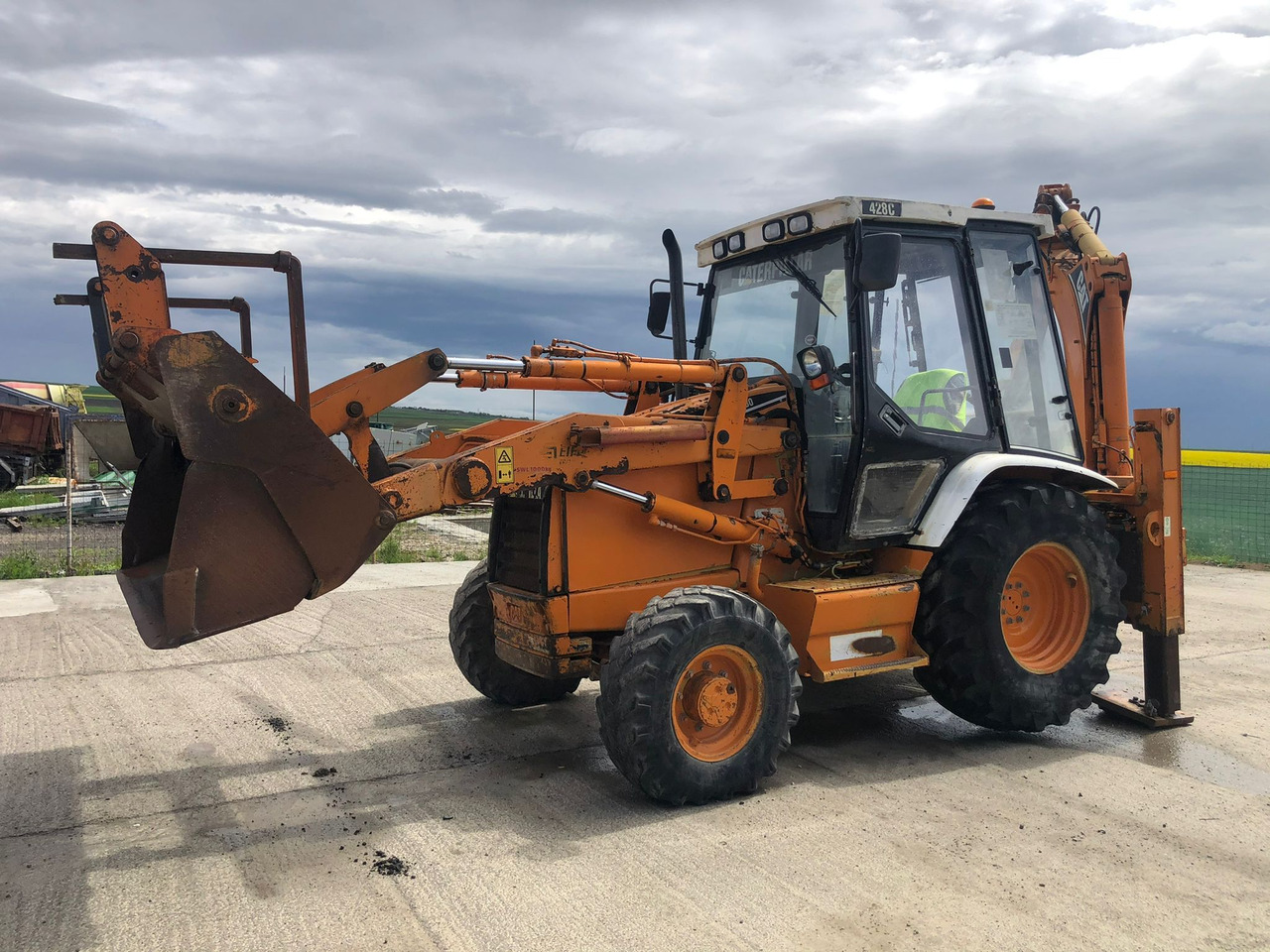 Máy xúc trước múc sau CATERPILLAR 428 C TERRACING EQUIPMENT BULLDOEXCAVATOR: hình 7