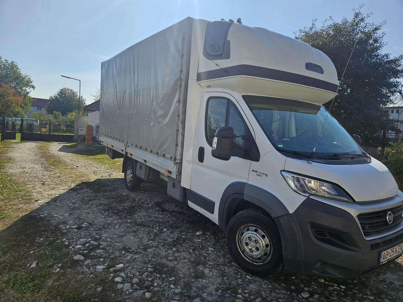 Fiat Ducato 10 Europallets - Xe van thùng mui bạt: hình 1 Fiat Ducato 10 Europallets - Xe van thùng mui bạt: hình 1