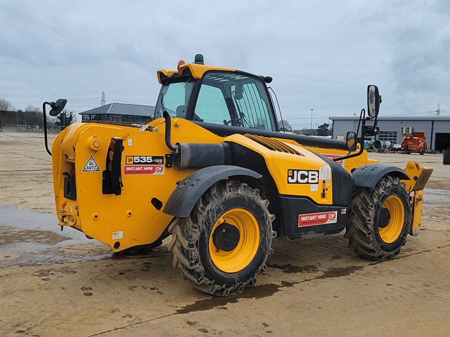 JCB 535-125 Telescopic Loader/Teleskoplader, 4x4x4, Top !!! - Xe nhấc hình viễn vọng kính: hình 3 JCB 535-125 Telescopic Loader/Teleskoplader, 4x4x4, Top !!! - Xe nhấc hình viễn vọng kính: hình 3