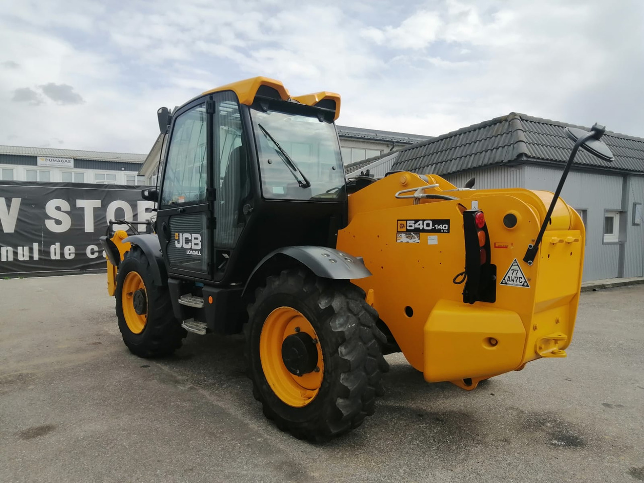 JCB 540-140 Telescopic Loader/Teleskoplader, 4x4x4, Top !!! - Xe nhấc hình viễn vọng kính: hình 2 JCB 540-140 Telescopic Loader/Teleskoplader, 4x4x4, Top !!! - Xe nhấc hình viễn vọng kính: hình 2
