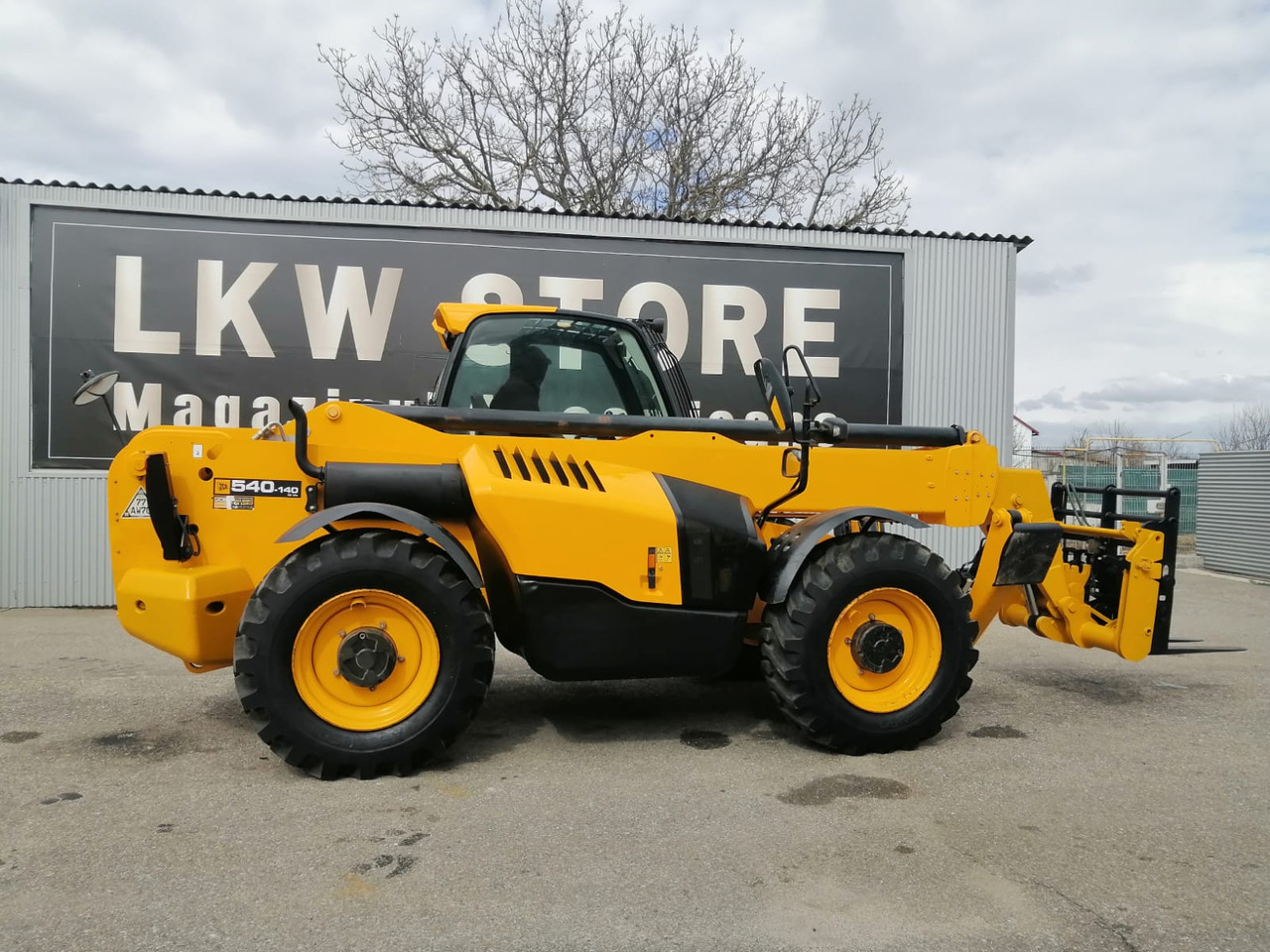 JCB 540-140 Telescopic Loader/Teleskoplader, 4x4x4, Top !!! - Xe nhấc hình viễn vọng kính: hình 4 JCB 540-140 Telescopic Loader/Teleskoplader, 4x4x4, Top !!! - Xe nhấc hình viễn vọng kính: hình 4