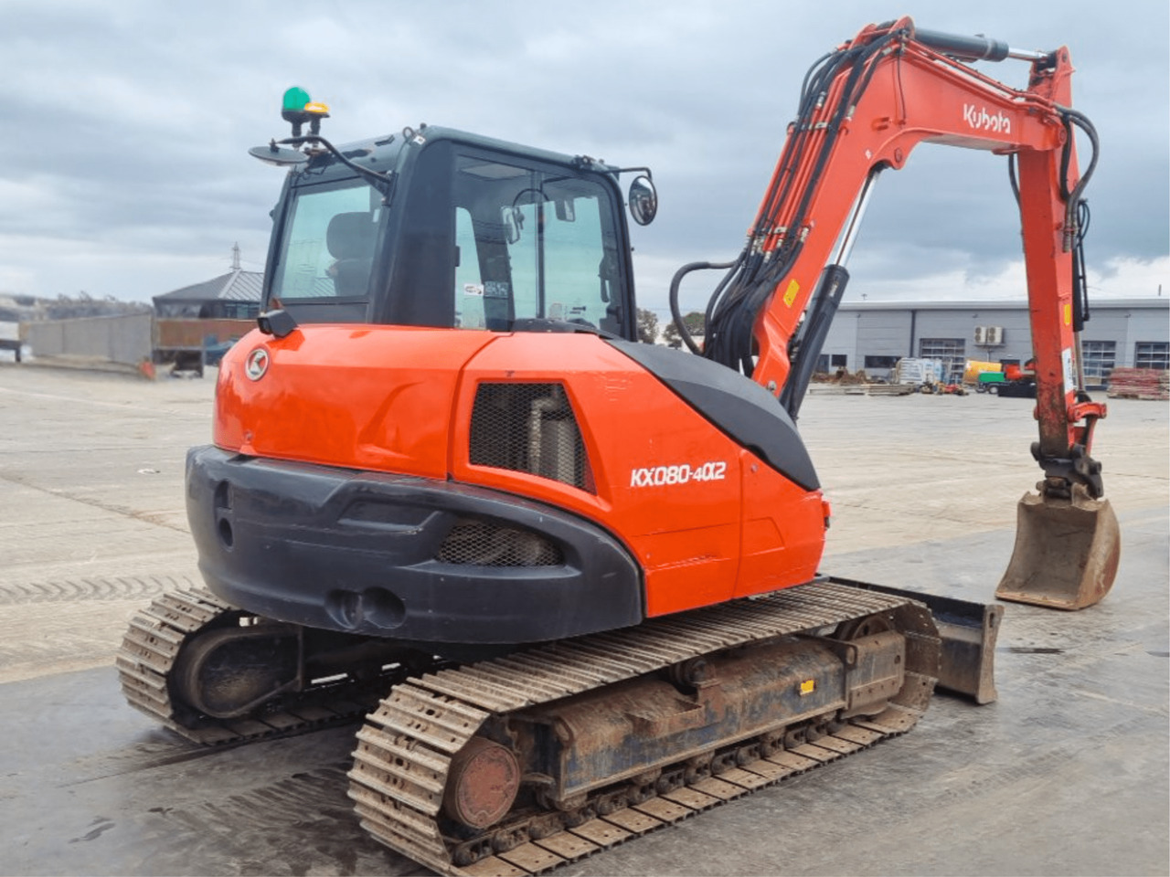 Kubota KX080-4A2 Excavator, TOP !!! - Máy xúc mini: hình 4 Kubota KX080-4A2 Excavator, TOP !!! - Máy xúc mini: hình 4