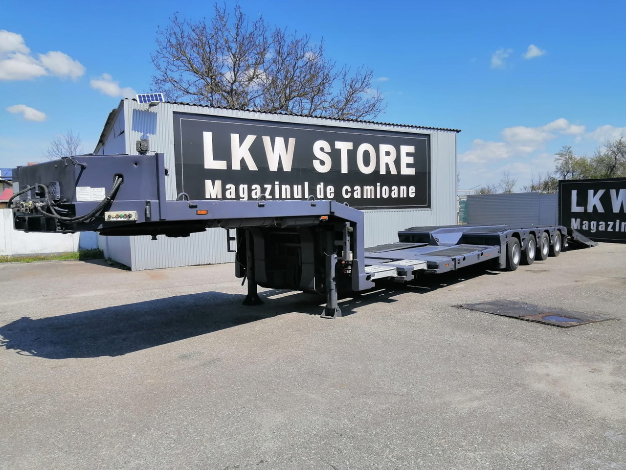 Langendorf Trailer-Tiefbett, 4 Axe, 59 to, extension, TOP !!! - Sơ mi rơ moóc thùng thấp: hình 5 Langendorf Trailer-Tiefbett, 4 Axe, 59 to, extension, TOP !!! - Sơ mi rơ moóc thùng thấp: hình 5