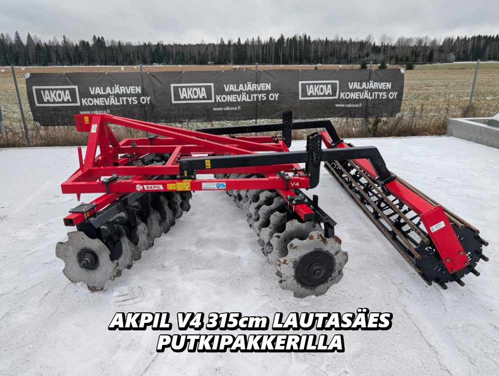 AKPIL V4 315cm lautasäes - Bừa đĩa: hình 1 AKPIL V4 315cm lautasäes - Bừa đĩa: hình 1