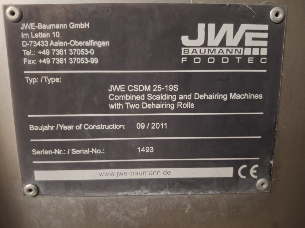 Kalttausallas JWE Baumann CSDM 25-19S Hyväkuntoinen! - Trang thiết bị gia súc: hình 3 Kalttausallas JWE Baumann CSDM 25-19S Hyväkuntoinen! - Trang thiết bị gia súc: hình 3