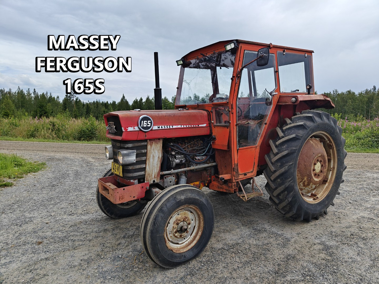 MASSEY FERGUSON 165S traktori, katso video! - Máy cày: hình 1 MASSEY FERGUSON 165S traktori, katso video! - Máy cày: hình 1