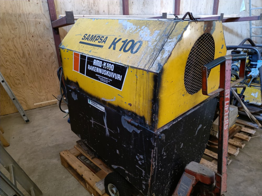 Sampsa K100 työmaapuhallin - Trang thiết bị xây dựng: hình 1 Sampsa K100 työmaapuhallin - Trang thiết bị xây dựng: hình 1