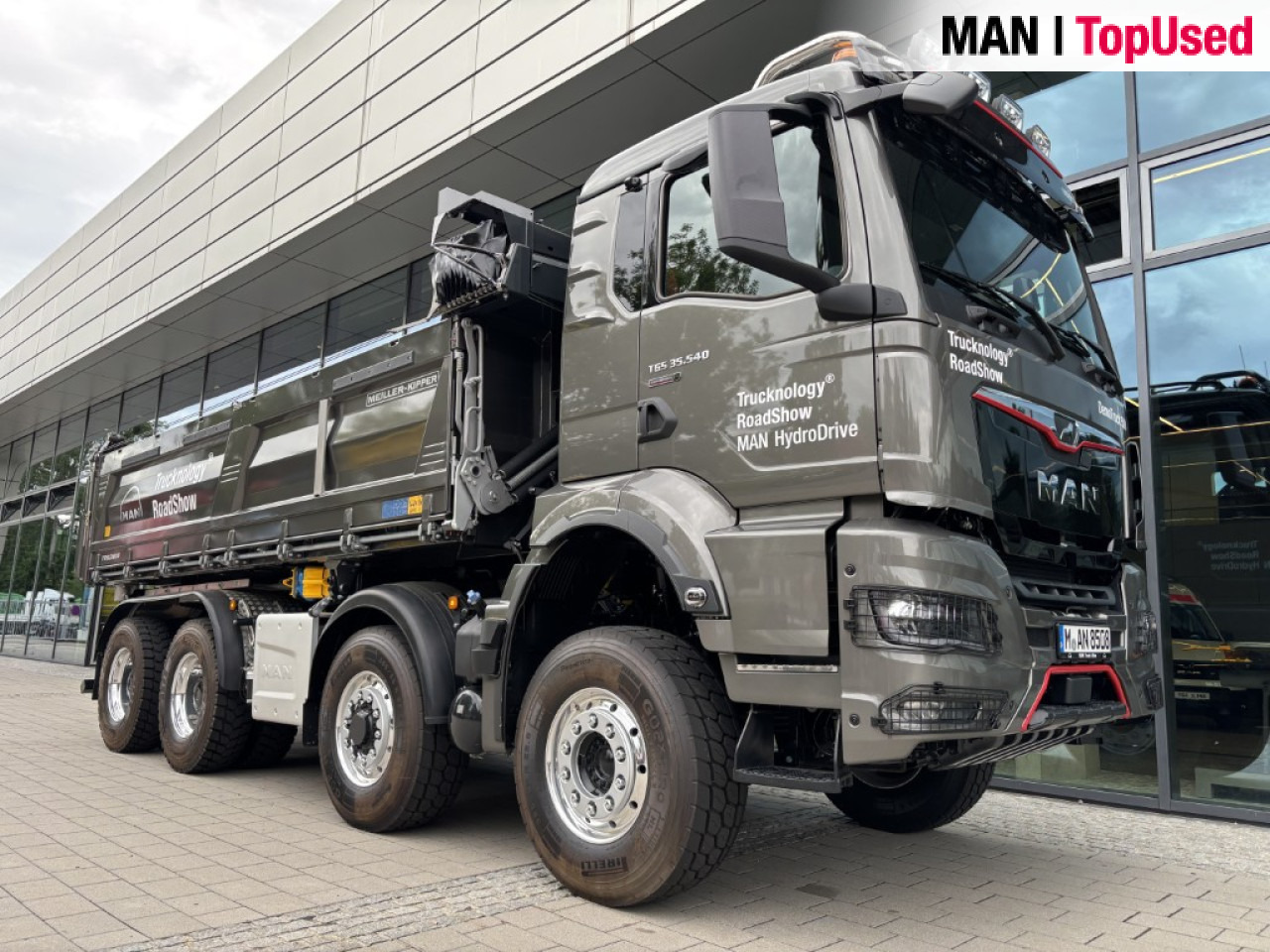 MAN TGS 35.540 8x4H BL CH MEILLER TRIGENIUS Pritarder - Xe ben: hình 3 MAN TGS 35.540 8x4H BL CH MEILLER TRIGENIUS Pritarder - Xe ben: hình 3