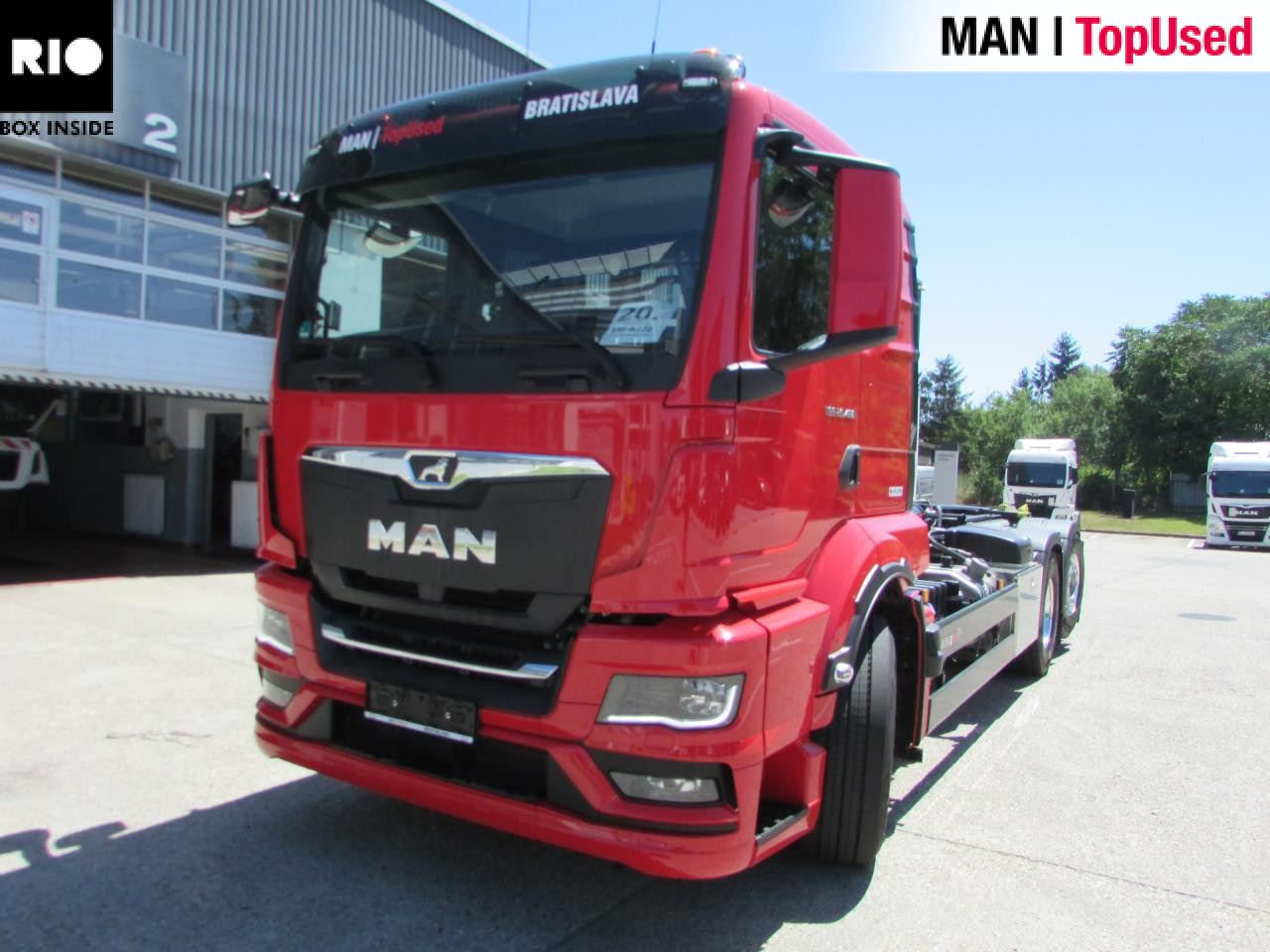 MAN TGS 26.480 6x2-4 BL CH Euro6 Retarder Klima AHK ZV - Xe tải nâng móc: hình 1 MAN TGS 26.480 6x2-4 BL CH Euro6 Retarder Klima AHK ZV - Xe tải nâng móc: hình 1