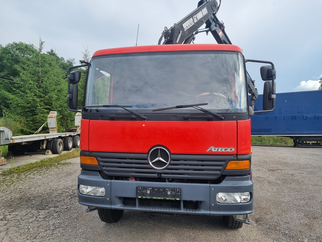MERCEDES-BENZ ATEGO 1323 4x4 tipper + crane HIAB 095 - Xe ben, Xe cẩu tự hành: hình 2 MERCEDES-BENZ ATEGO 1323 4x4 tipper + crane HIAB 095 - Xe ben, Xe cẩu tự hành: hình 2