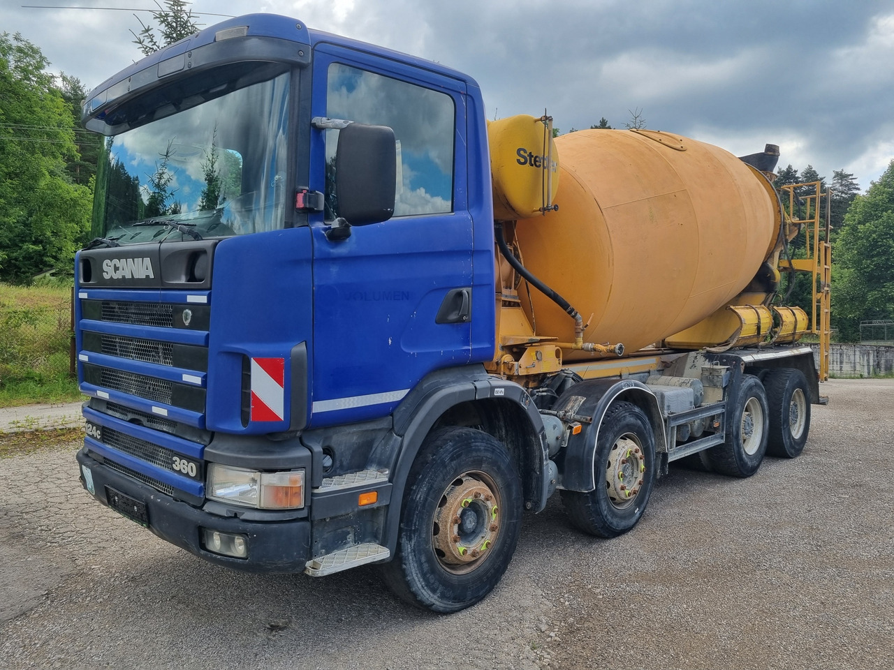 SCANIA R 124 CB8X4HZ 360 mixer - Xe trộn bê tông: hình 1 SCANIA R 124 CB8X4HZ 360 mixer - Xe trộn bê tông: hình 1