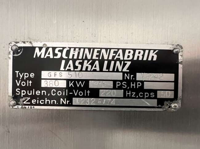 Máy thực phẩm Laska frozen block flaker GS510: hình 9