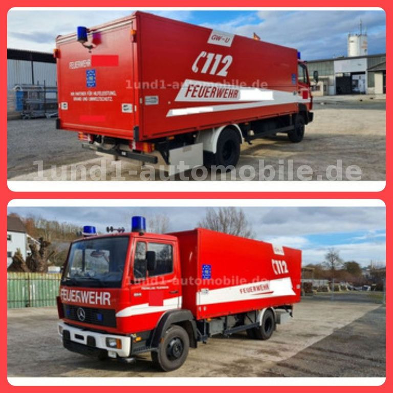 Mercedes-Benz 814 Feuerwehr GWG Edelstahl nur orig. 16.200km 814 Feuerwehr GWG Edelstahl nur orig. 16.200km - Xe tải cứu hỏa: hình 2 Mercedes-Benz 814 Feuerwehr GWG Edelstahl nur orig. 16.200km 814 Feuerwehr GWG Edelstahl nur orig. 16.200km - Xe tải cứu hỏa: hình 2