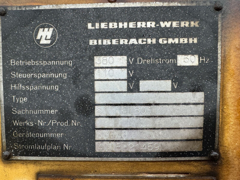 Liebherr 112EC-H 37,5kW / - Động cơ cho Cần cẩu tháp: hình 5 Liebherr 112EC-H 37,5kW / - Động cơ cho Cần cẩu tháp: hình 5
