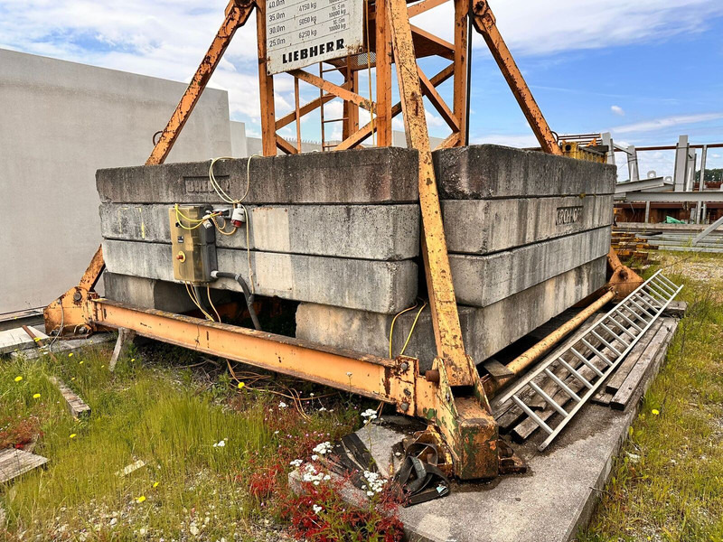 Liebherr 140EC-H10, 1993yom, 40jib, 23,5m huh - Cần cẩu tháp: hình 5 Liebherr 140EC-H10, 1993yom, 40jib, 23,5m huh - Cần cẩu tháp: hình 5