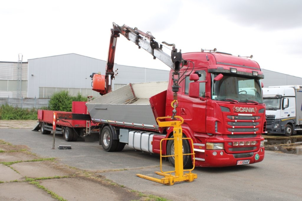 SCANIA R480 PALFINGER PK16000, EURO 5, CRANE FORKS - Xe ben, Xe cẩu tự hành: hình 1 SCANIA R480 PALFINGER PK16000, EURO 5, CRANE FORKS - Xe ben, Xe cẩu tự hành: hình 1