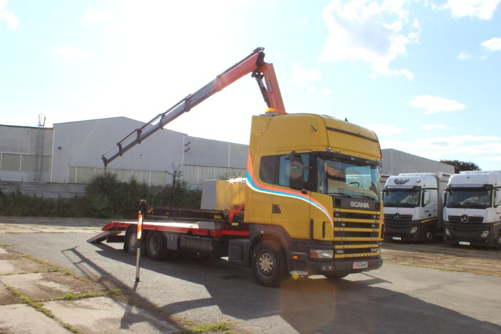 Scania R 114 LB340 6X2 L PALFINGER PK16502 - Xe tải chuyên chở tự động, Xe cẩu tự hành: hình 1 Scania R 114 LB340 6X2 L PALFINGER PK16502 - Xe tải chuyên chở tự động, Xe cẩu tự hành: hình 1