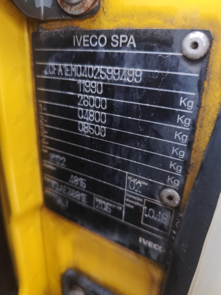 Xe cẩu tự hành IVECO EUROCARGO 120E28P: hình 24
