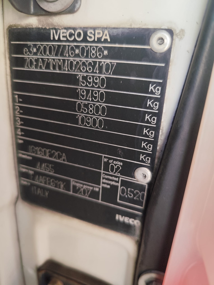 IVECO EUROCARGO 160-280 - Xe ben, Xe cẩu tự hành: hình 2 IVECO EUROCARGO 160-280 - Xe ben, Xe cẩu tự hành: hình 2