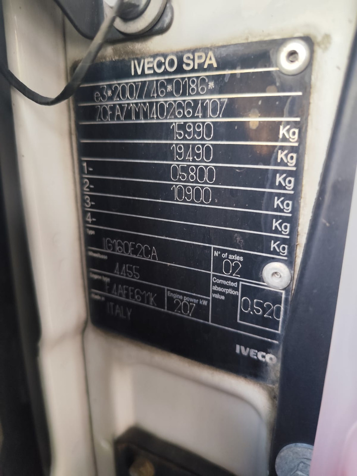 IVECO EUROCARGO 160-280 - Xe ben, Xe cẩu tự hành: hình 2 IVECO EUROCARGO 160-280 - Xe ben, Xe cẩu tự hành: hình 2