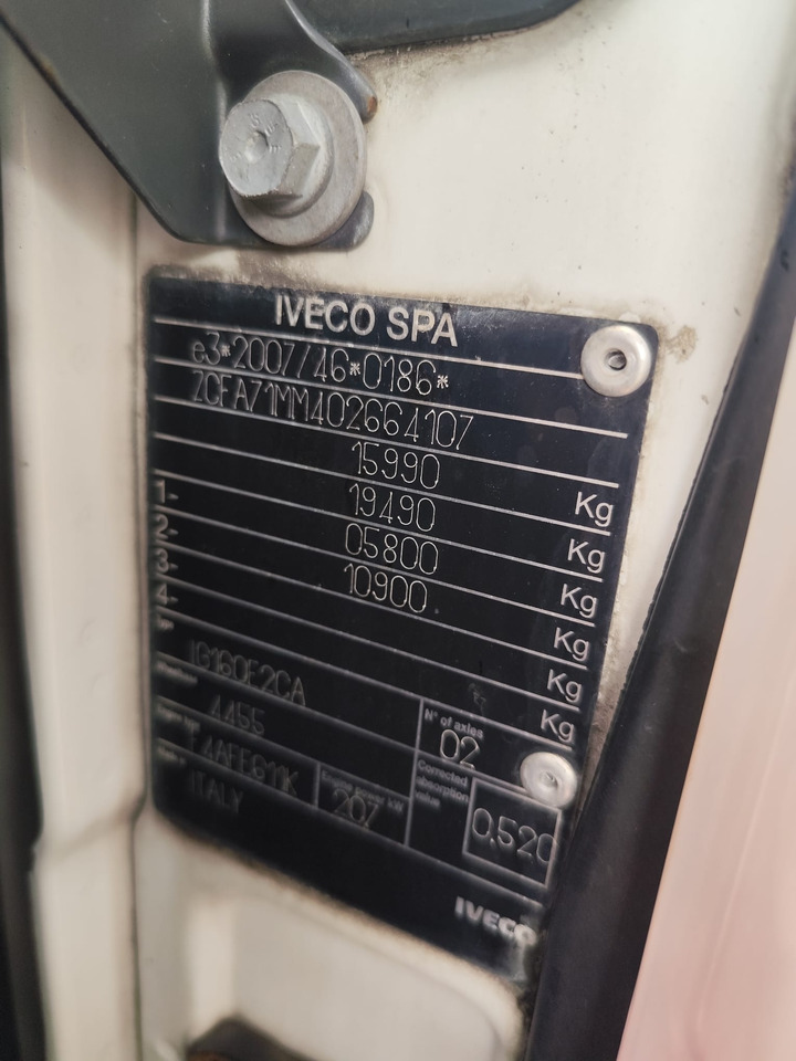 IVECO EUROCARGO 160-280 - Xe tải hộp, Xe cẩu tự hành: hình 2 IVECO EUROCARGO 160-280 - Xe tải hộp, Xe cẩu tự hành: hình 2