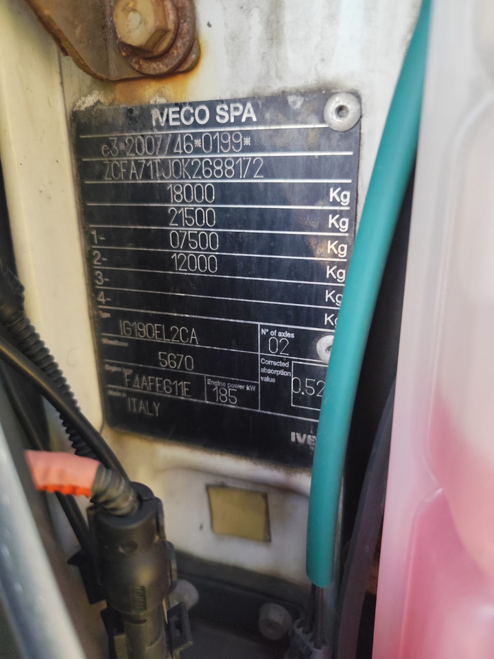 IVECO EUROCARGO 180-250 - Xe tải khung gầm, Xe cẩu tự hành: hình 2 IVECO EUROCARGO 180-250 - Xe tải khung gầm, Xe cẩu tự hành: hình 2
