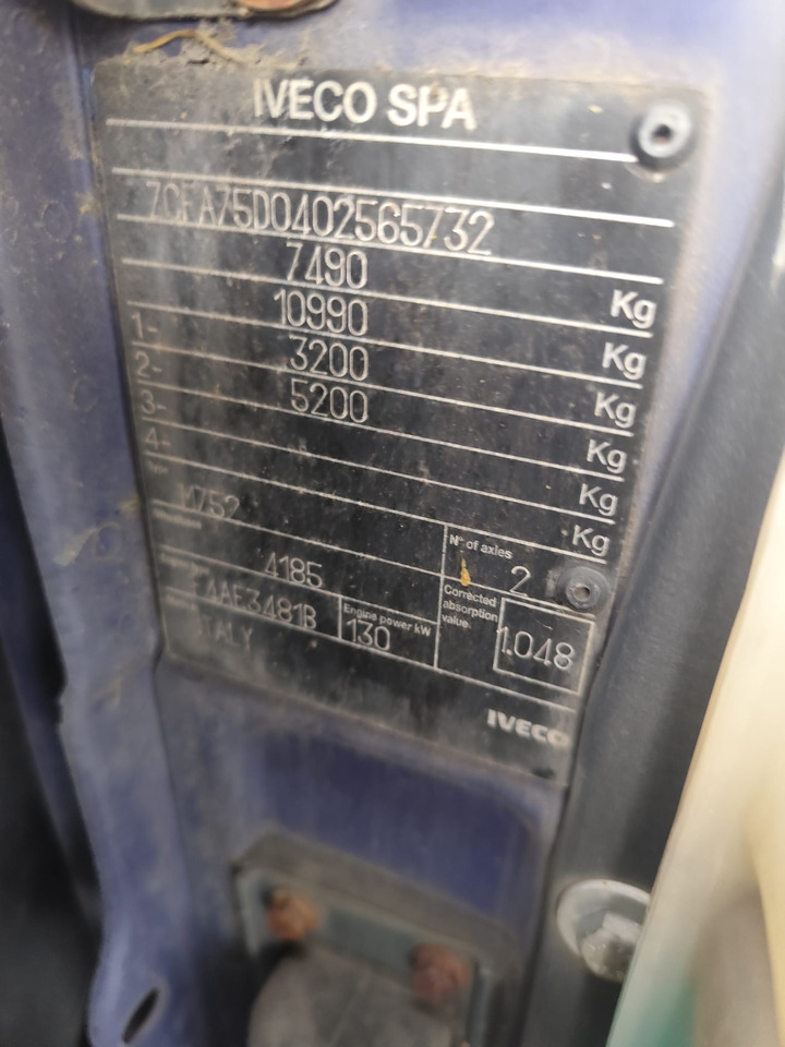 IVECO EUROCARGO 75E18 - Xe tải thùng lửng/ Phẳng: hình 2 IVECO EUROCARGO 75E18 - Xe tải thùng lửng/ Phẳng: hình 2