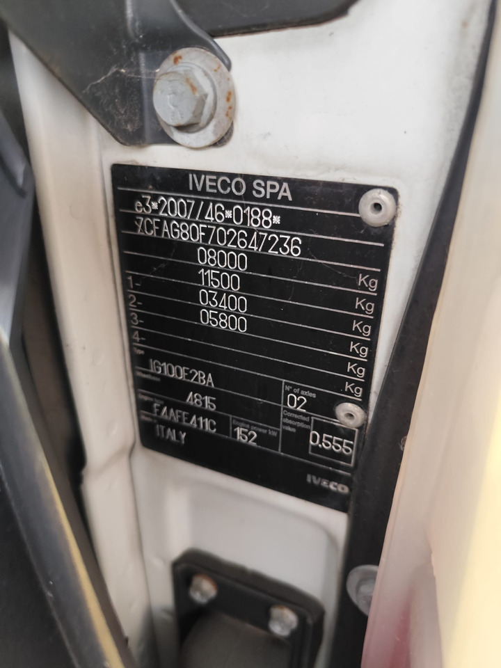 IVECO EUROCARGO 80-210 - Xe cẩu tự hành, Xe ben: hình 2 IVECO EUROCARGO 80-210 - Xe cẩu tự hành, Xe ben: hình 2