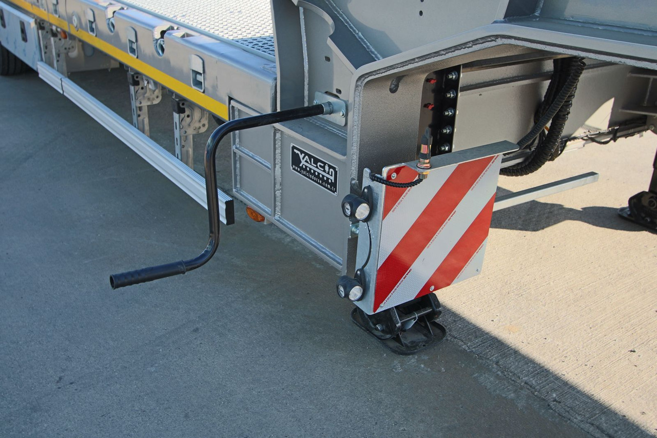 Sơ mi rơ moóc thùng thấp để vận chuyển máy móc nặng mới YALCIN 3 ESSIEUX SURBAISSE EXTENSIBLE TABLE ELEVATRICE: hình 12