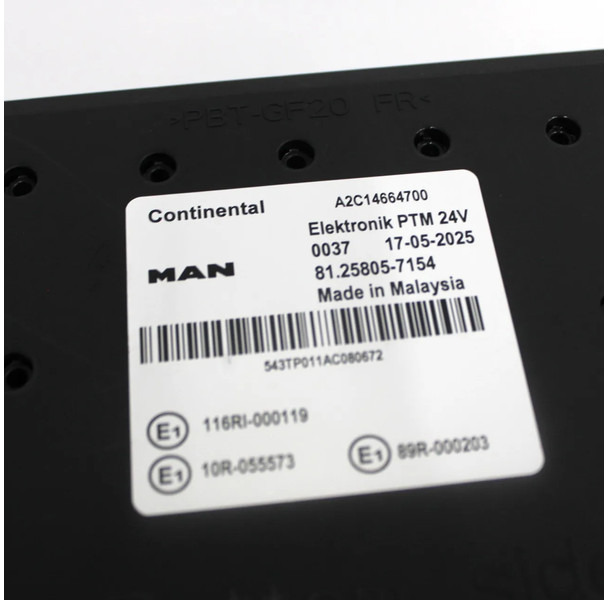 MAN TGX/TGS PTM Module Nieuw 8125805-7154 - ECU cho Xe tải: hình 2 MAN TGX/TGS PTM Module Nieuw 8125805-7154 - ECU cho Xe tải: hình 2