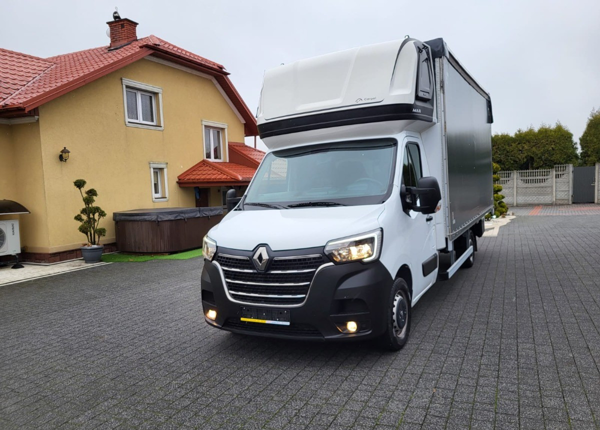 Xe van thùng mui bạt Renault Master 10 europalet Salon Polska: hình 9