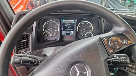 Xe cẩu tự hành Mercedes-Benz AROCS 3552 963-2F Epsilon M100L86 Kran ? Leistungsstarker Holzladekran mit hoher Reichweite: hình 6