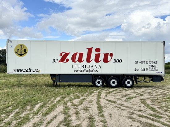Sơ mi rơ moóc đẳng nhiệt Schmitz SCB S3B SKO24 Multitemp Kühlauflieger, Carrier,  Trennwand: hình 11