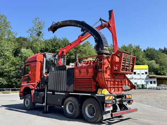 Mercedes-Benz ACTROS 6x4 DONAR 5810K ? Hack-LKW / Mobilhacker | TCS Umwelttechnik - Xe tải, Máy đốn cây: hình 3 Mercedes-Benz ACTROS 6x4 DONAR 5810K ? Hack-LKW / Mobilhacker | TCS Umwelttechnik - Xe tải, Máy đốn cây: hình 3