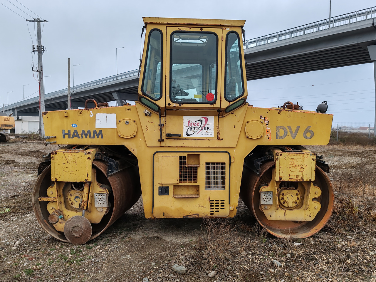 Hamm DV6 - Máy lăn đường: hình 4 Hamm DV6 - Máy lăn đường: hình 4