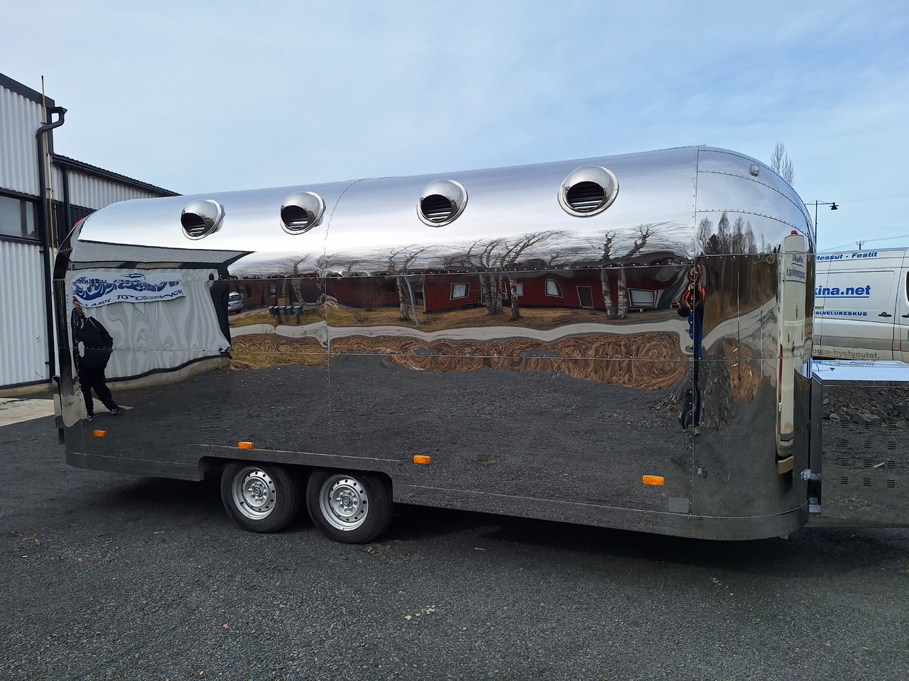 Deli Star Trailer American 5800 - EU standards - Rơ moóc bán hàng: hình 1 Deli Star Trailer American 5800 - EU standards - Rơ moóc bán hàng: hình 1