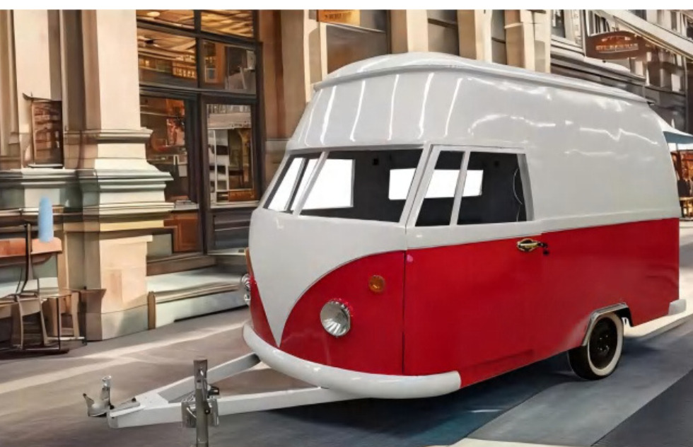 Deli Star Trailer Retro Minivan HR 4300 Towable - EU Standards - Rơ moóc bán hàng: hình 3 Deli Star Trailer Retro Minivan HR 4300 Towable - EU Standards - Rơ moóc bán hàng: hình 3