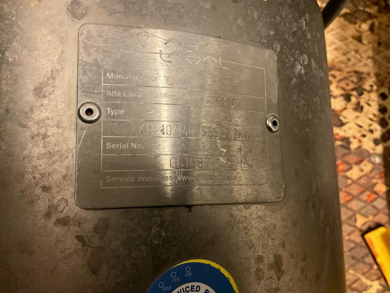 Alfa Romeo Laval - Máy nén khí: hình 4 Alfa Romeo Laval - Máy nén khí: hình 4