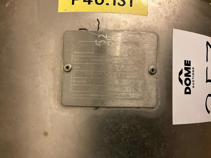 Alfa Romeo Laval - Máy nén khí: hình 2 Alfa Romeo Laval - Máy nén khí: hình 2