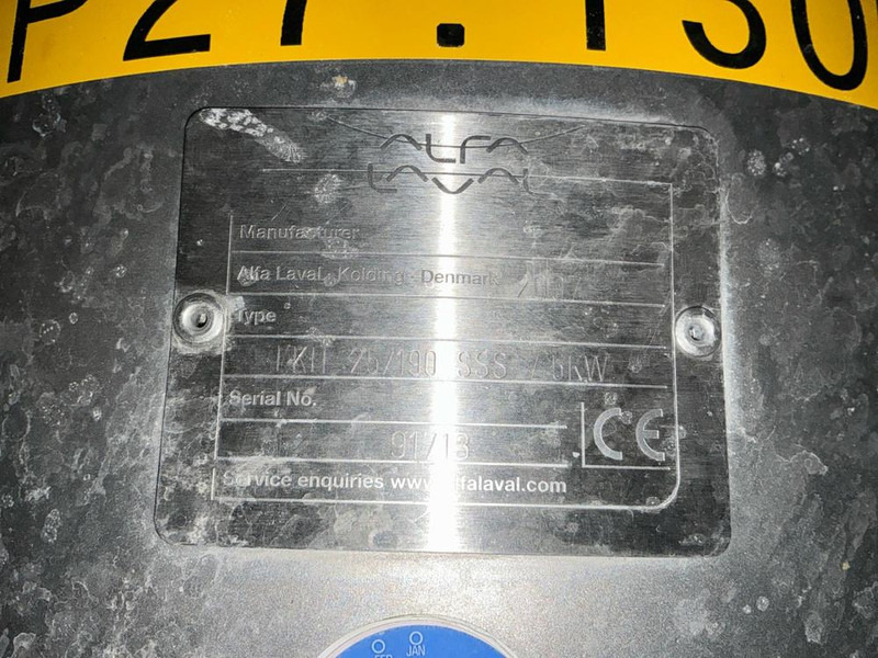 Alfa Romeo Laval - Máy nén khí: hình 4 Alfa Romeo Laval - Máy nén khí: hình 4