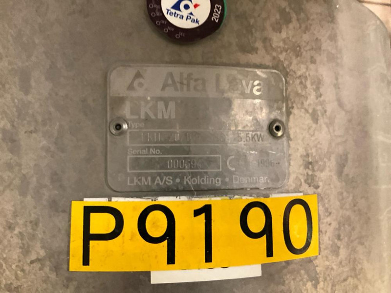 Alfa Romeo Laval LHK 20/165 - Máy nén khí: hình 5 Alfa Romeo Laval LHK 20/165 - Máy nén khí: hình 5