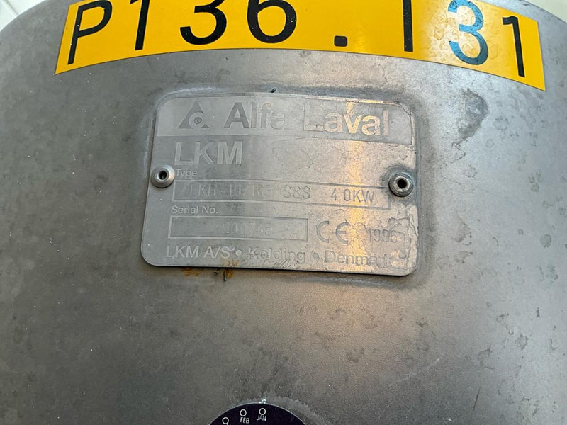 Alfa Romeo Laval LKH 10/163 - Máy nén khí: hình 3 Alfa Romeo Laval LKH 10/163 - Máy nén khí: hình 3