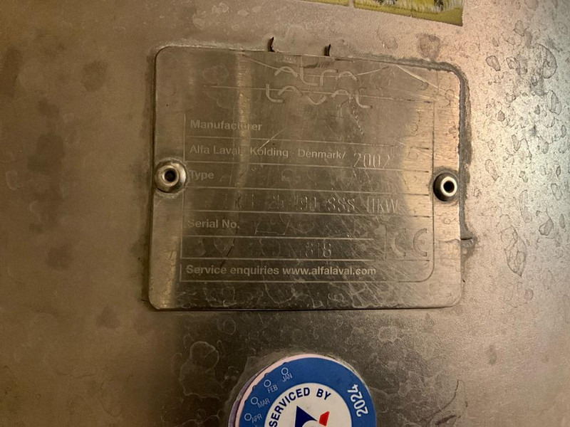 Alfa Romeo Laval LKH 25/190 - Máy nén khí: hình 4 Alfa Romeo Laval LKH 25/190 - Máy nén khí: hình 4