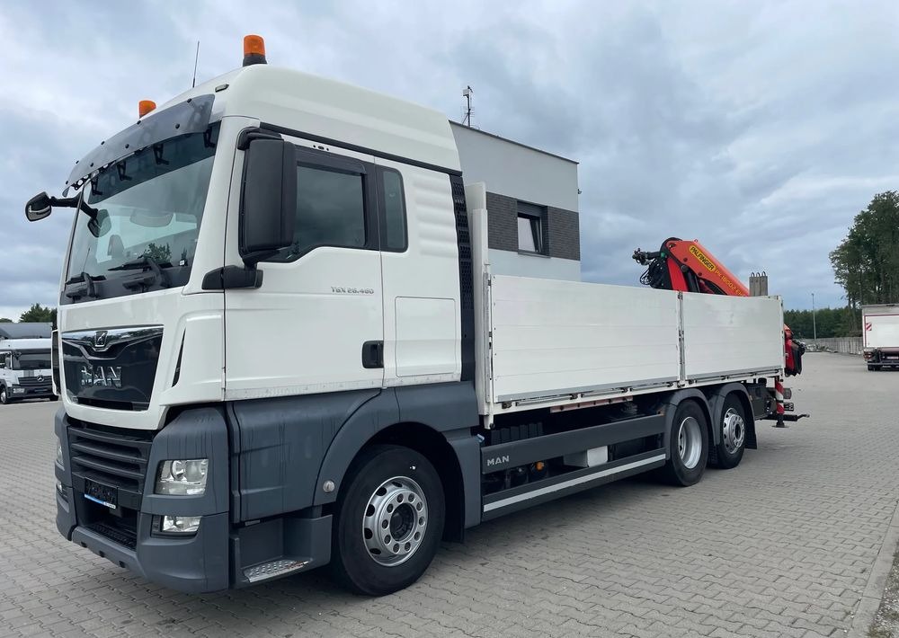 MAN TGX 26.460 HDS, PALFINGER PK 180002-EH, PILOT! - Xe tải thùng lửng/ Phẳng, Xe cẩu tự hành: hình 1 MAN TGX 26.460 HDS, PALFINGER PK 180002-EH, PILOT! - Xe tải thùng lửng/ Phẳng, Xe cẩu tự hành: hình 1